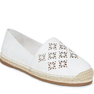 New Kate Spade Garcia Leather Espadrilles